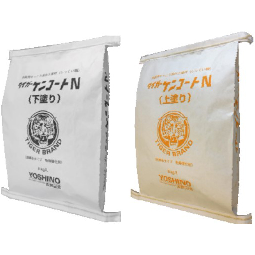 吉野石膏　「タイガーケンコートN」下塗りと上塗り