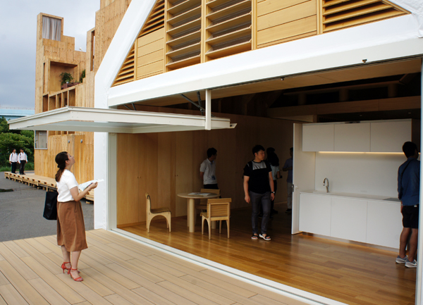 イベントリポート「HOUSEVISION」、近未来の住宅12棟ずらり リフォーム産業新聞