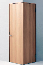 阿部興業　発想の転換で角にドア「corner」