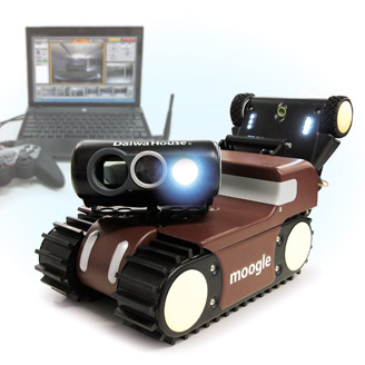 全国古民家再生協会　今回導入する大和ハウス工業社製の点検ロボットmoogle