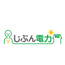 日本エコシステム　じぶん電力のロゴマーク