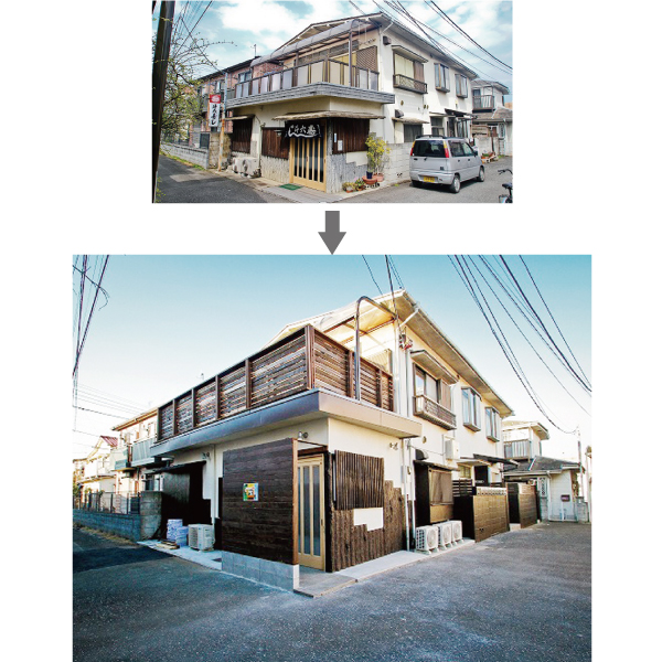 HOUSE-ZOO　外観も一新、戸建てがシェアハウスに転換