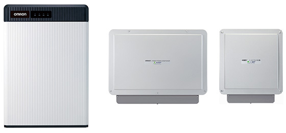 オムロン　出力が15％アップし、サイズの小型化に成功した蓄電システム