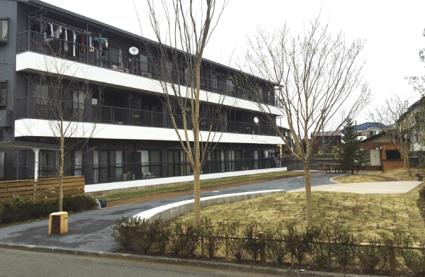 ブルースタジオの最新プロジェクト 賃貸住宅に私設公園を設置 リフォーム産業新聞