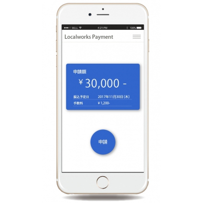 サービスの名称は「ローカルワークスペイメント」
