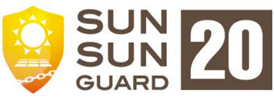 野原ホールディングス　「Sun Sun Guard 20」ロゴ