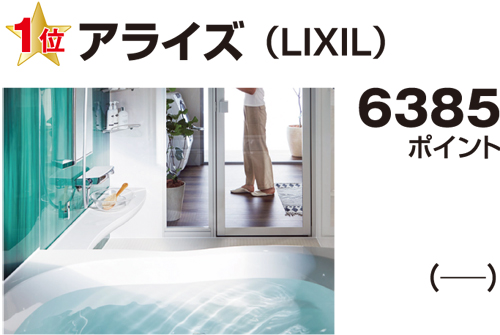 バス普及価格帯1位