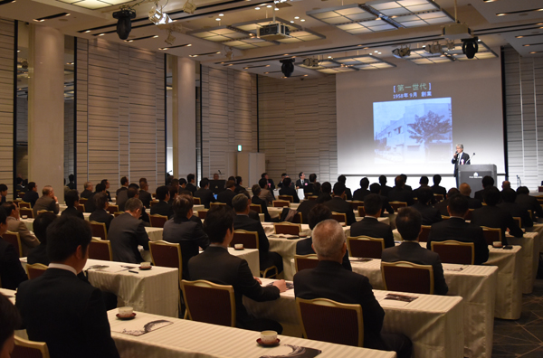 SANEI　新ブランドイメージと方針説明に157人が参加