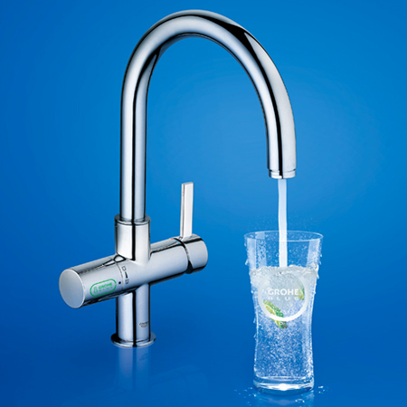 グローエジャパン　炭酸水を供給するシステム「GROHE BLUE」