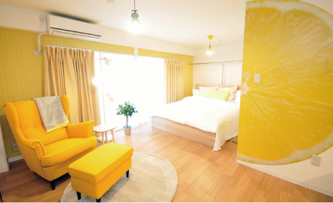 ノットコーポレーション　LemonがコンセプトのRoom#402