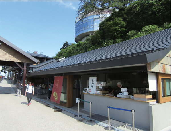 高尾山スミカ　駅を降りて目の前にある天狗焼