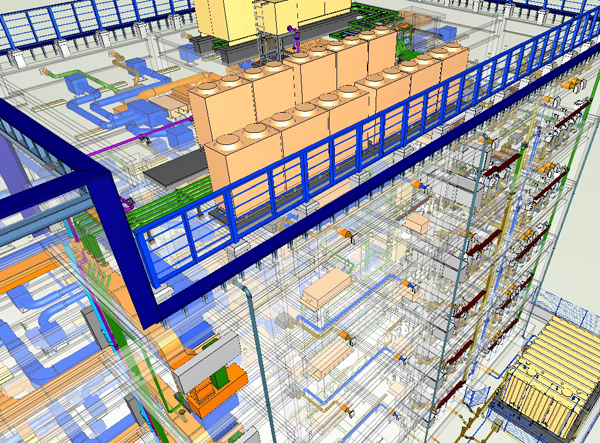 三谷産業　BIMの画面
