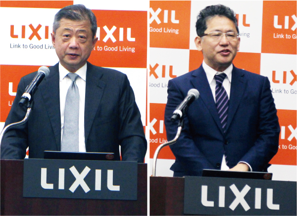LIXIL　創業家の潮田洋一郎氏がCEOに就任する