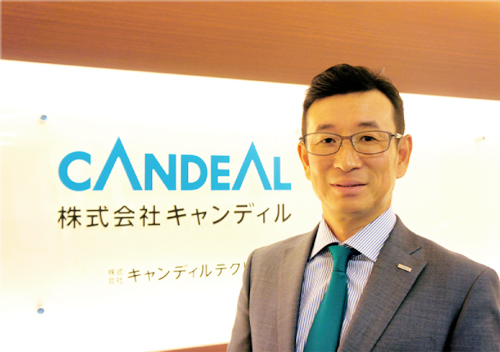 キャンディル　「戸建てもマンションも商業施設も、きれいな建物を増やしていきたい」と話す林晃生社長