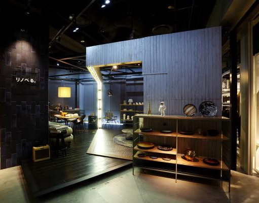 リノベる　DIESEL SHIBUYAのリニューアルしたショールームスペース