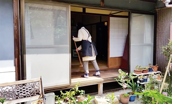 山下建設　通風や換気のほか、雨漏りのチェックや外部のチェックも行われる