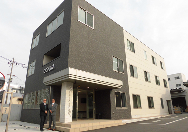小川商事　昨年新設した本社ビル