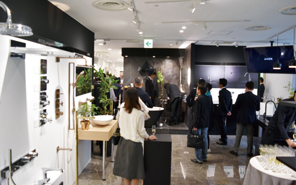 ハンスグローエジャパン　展示面積を従来の2倍に拡大
