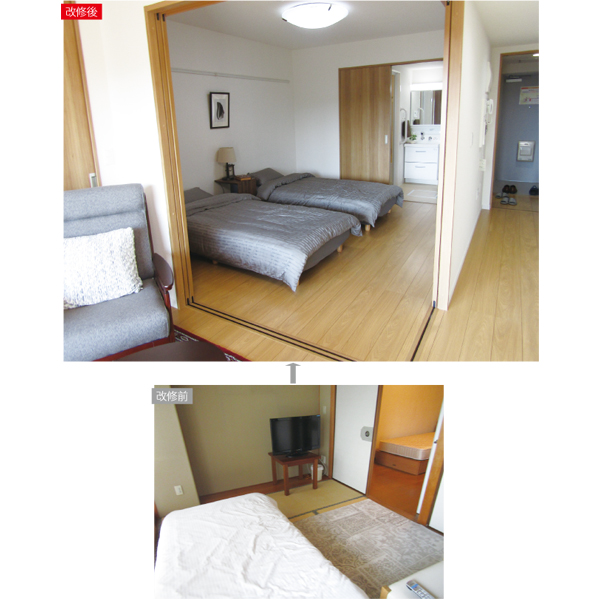 東京都住宅供給公社　フルリフォームした後の部屋