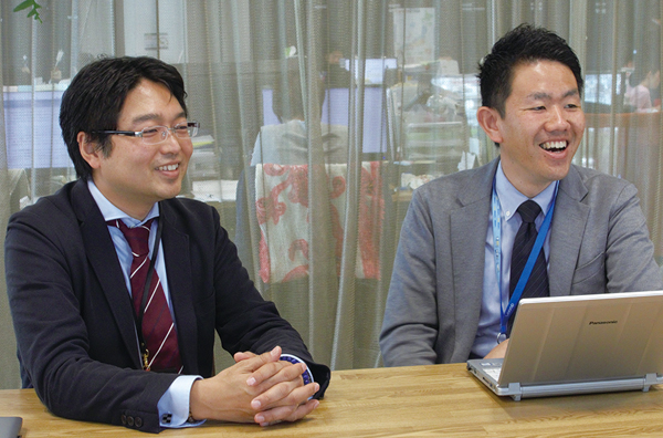 再エネ事業本部 建売事業部　営業課主任・坂元大翼氏 　同事業部 技術課・黒木賢一氏