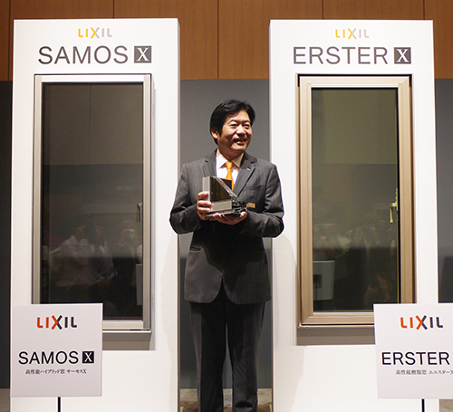 「新しい窓の歴史を」　LIXIL　藤森社長