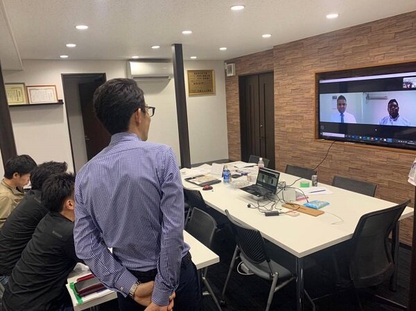 優建工業_実際の面接の様子