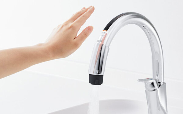 LIXIL　タッチレス水栓「ナビッシュ」の売れ行きが好調だ