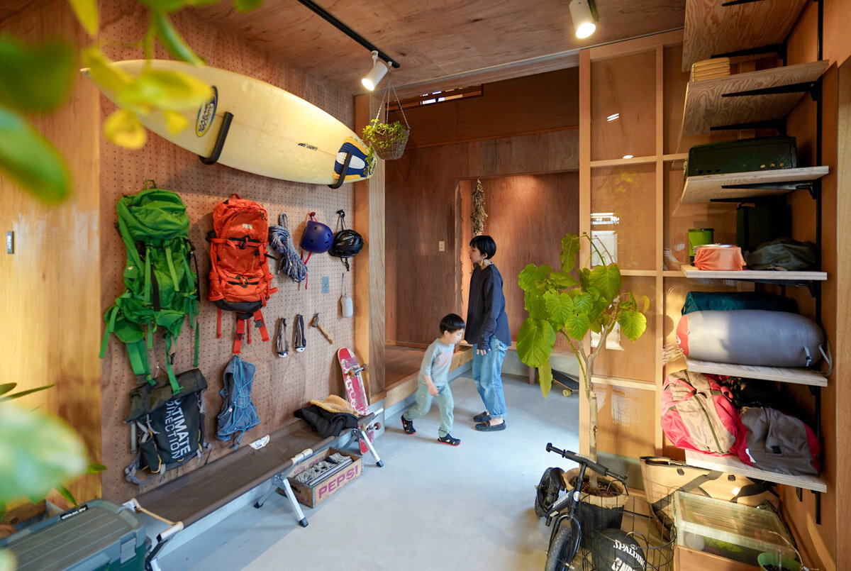 green建築工房　暮らしのこだわりがわかりやすいよう、小物を用意した