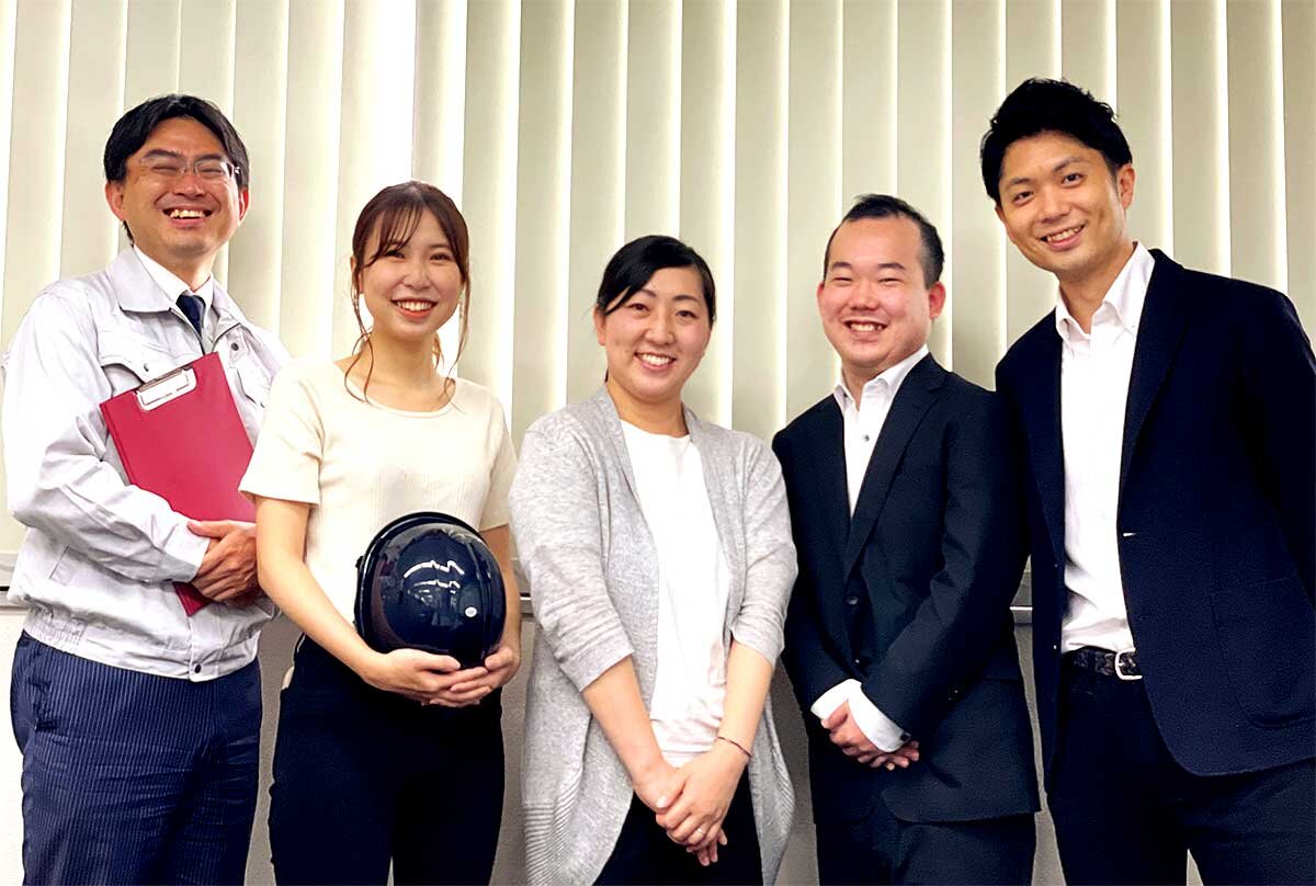 「より利用しやすい環境を」と時岡寛氏（写真右）