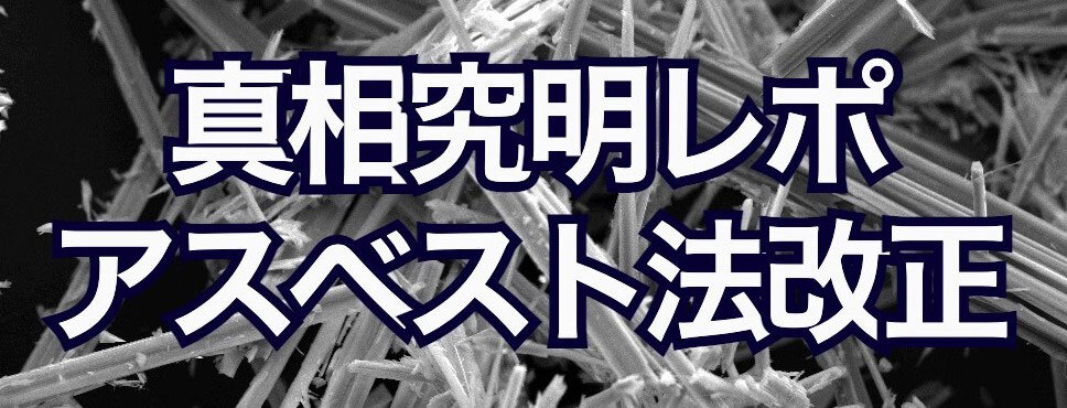 真相究明レポ　アスベスト法改正