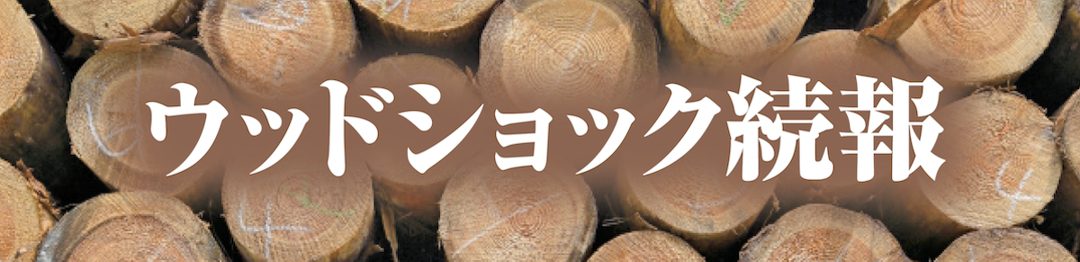 ウッドショック続報