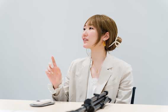 360度カメラはパース図を作るときに効果的と話す座間氏
