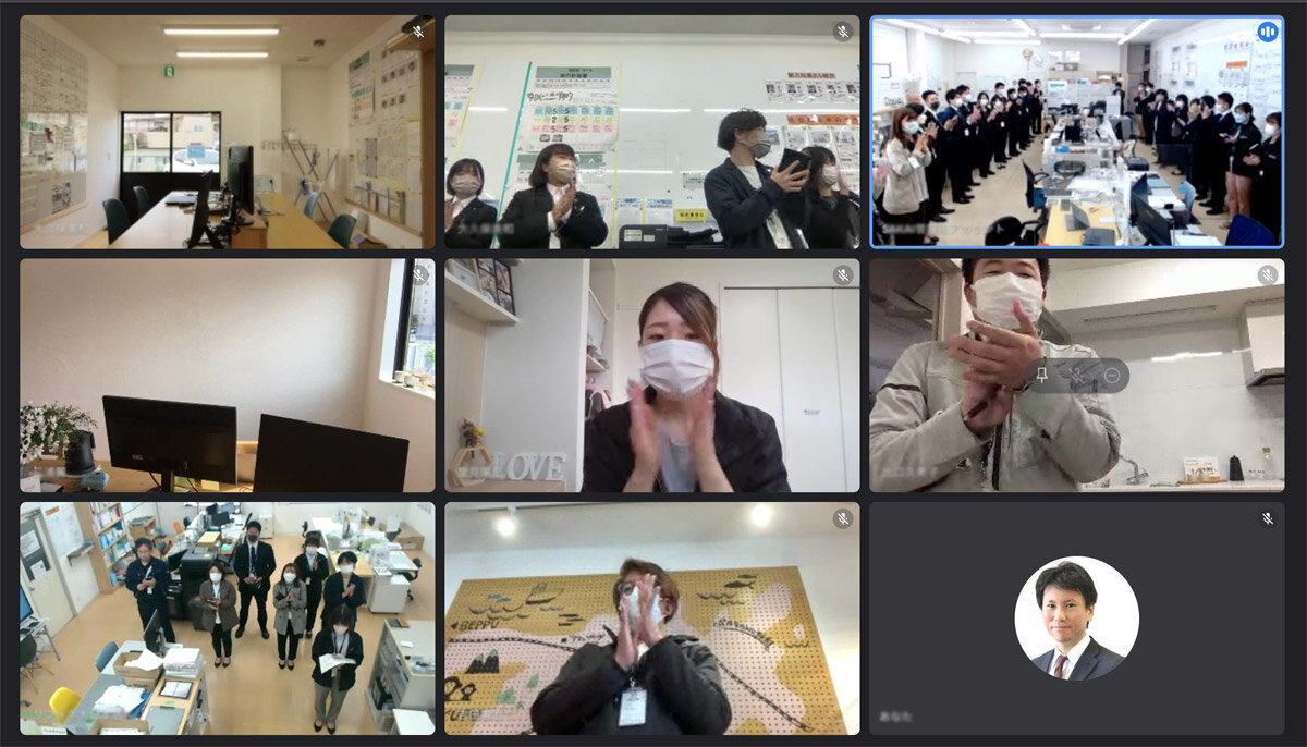 SAKAI　各地をリモートで接続して中継