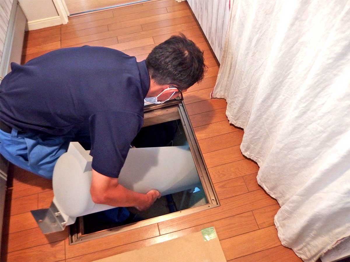 災害や断水の発生時にも新鮮な水を確保することができる