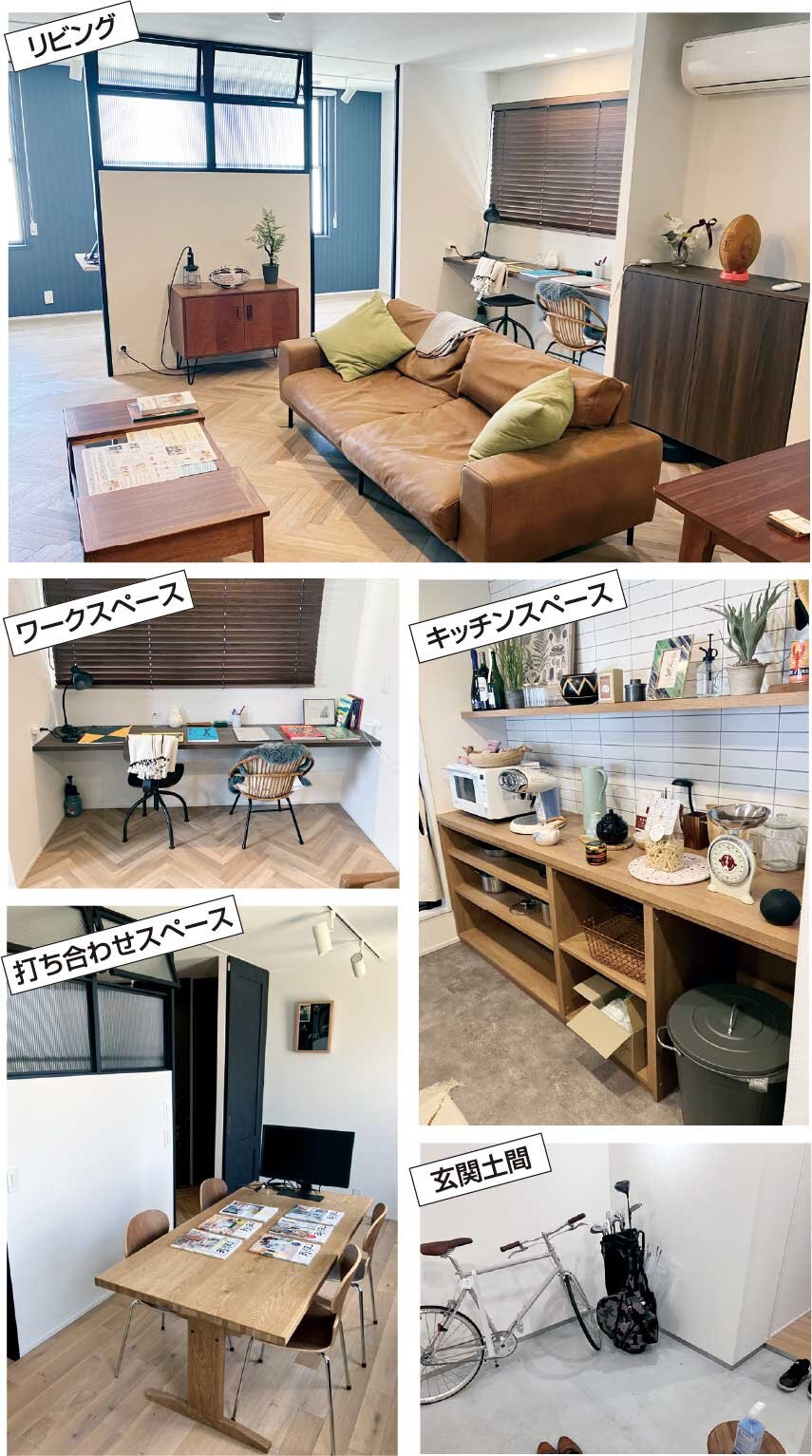 杉本工務店　もともと住宅だった部屋をリノベーション。生活する姿が想像しやすい