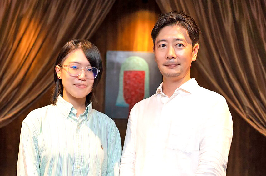 THA　THAの西山朝子社長（左）、日本住宅保全協会の深川真樹理事（右）