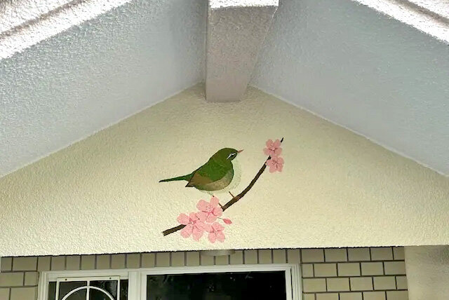 成田塗装　外壁に絵で差別化