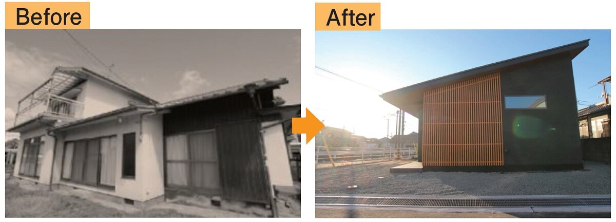 リノアークグループ　築50年2階建ての戸建てをリノベーションしてモデルハウスに
