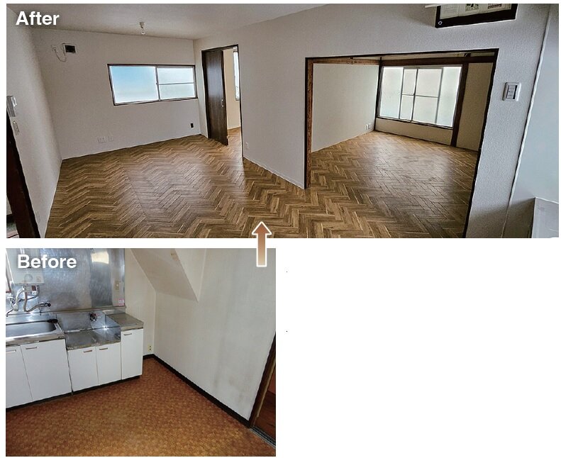 ハッピープランニング　中古戸建てを猫と居住できるように変えた事例