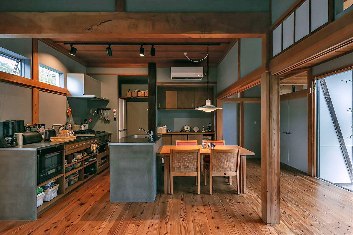 松代建設工業　和室部屋は間取りはそのままで、高知杉もそのまま活用している