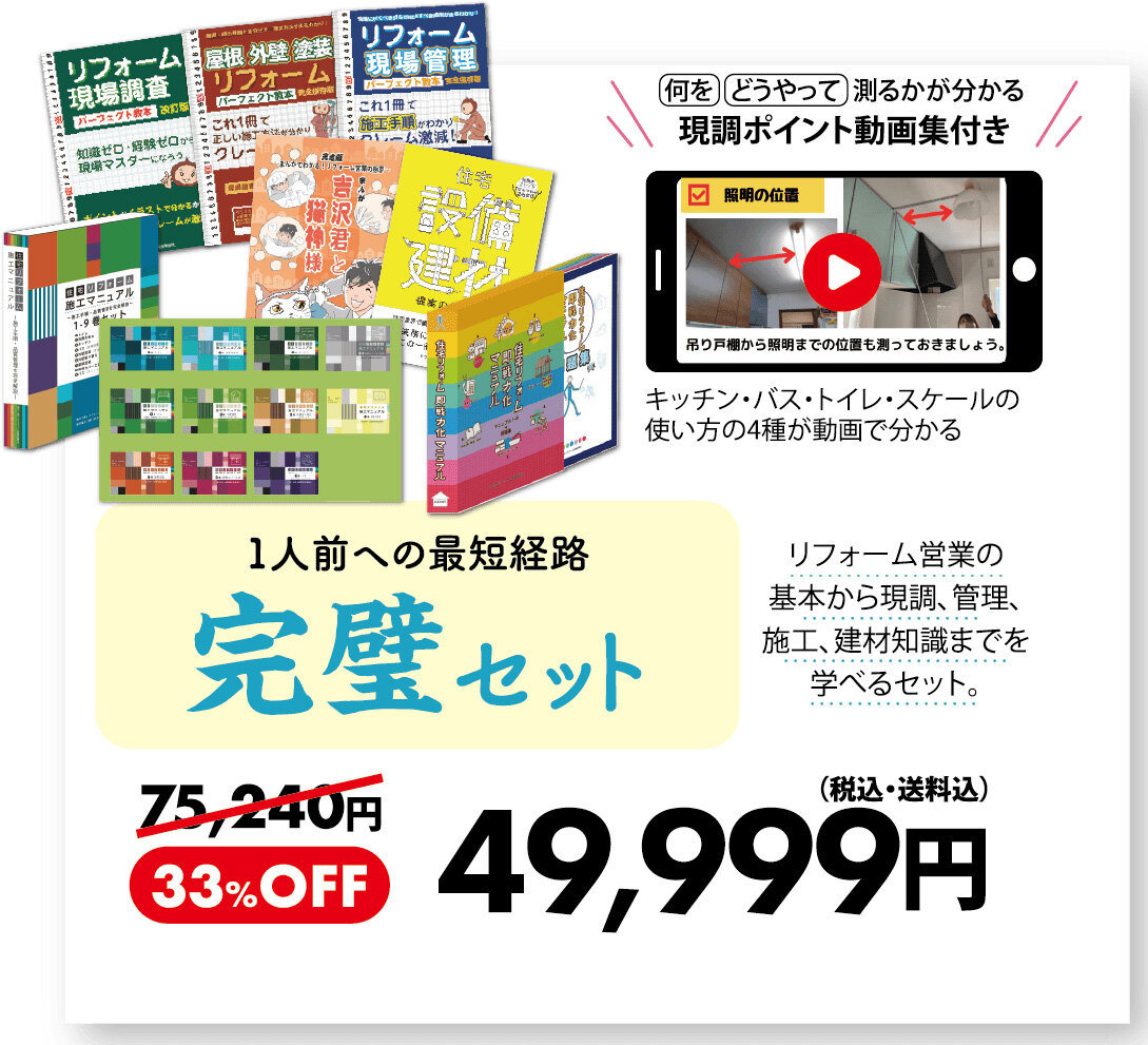 新人教育応援キャンペーン　完璧セット