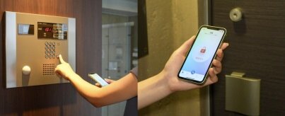FLIE　アプリのインストール不要で、スマホのウェブアプリからエントランスや玄関ドアを解錠する