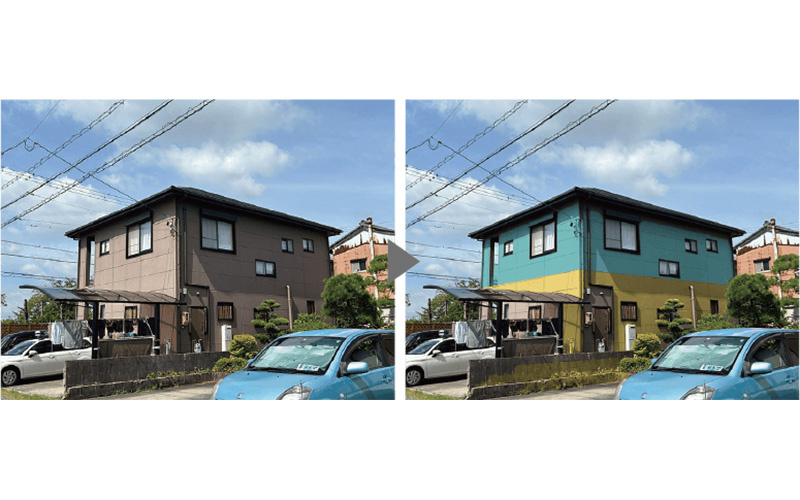 顧客管理や10秒でカラーシミュレーション 塗装業向け業務支援アプリ