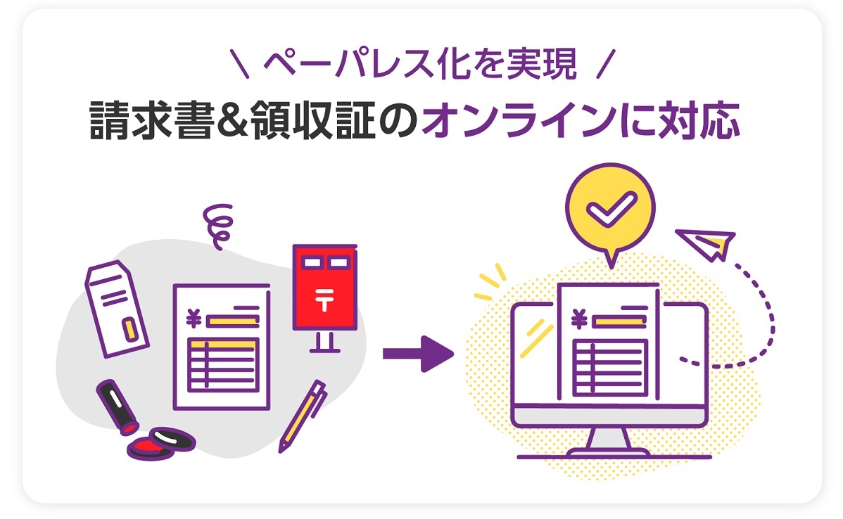 リンク型オンライン決済サービスでペーパーレス化も実現