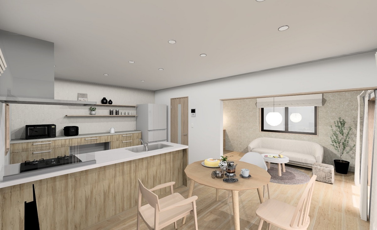 木造戸建てを対象とした定額制リフォーム「ReｰLIFE LDK」の提供を開始した