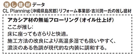 推し建材データ
