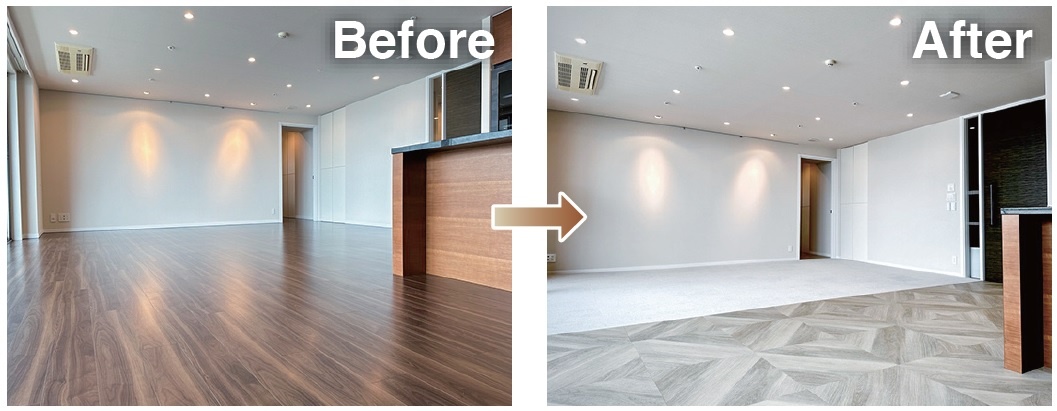 「戻せるリフォーム」の施工事例