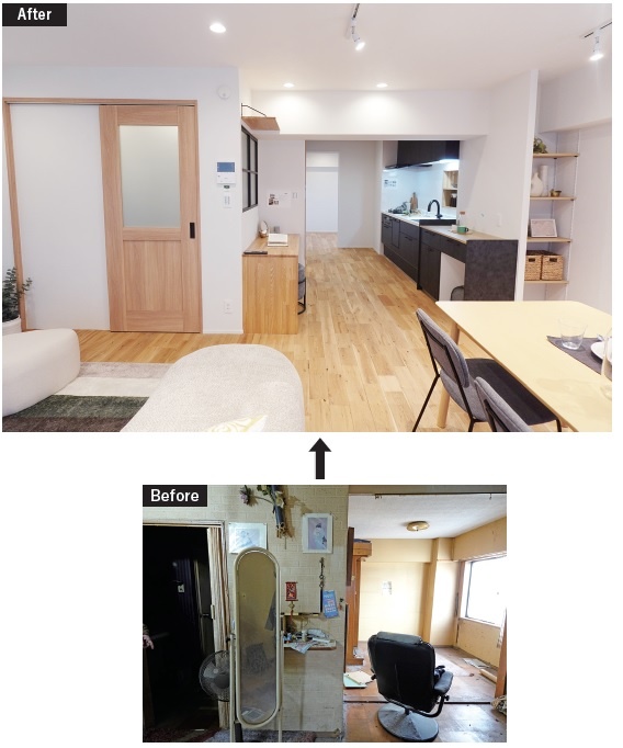 (写真：省エネ改修や買主の要望を反映したリノベなどで差別化を図る）