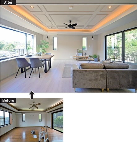 ホテルライクなど建築を学んだ社長がデザイン監修