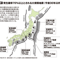 南海トラフ巨大地震　全壊62万7000棟を想定